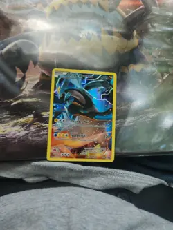 Pokemon XY80 XY Promos Holo Black Kyurem Illustration Rare Full Art - Image 4