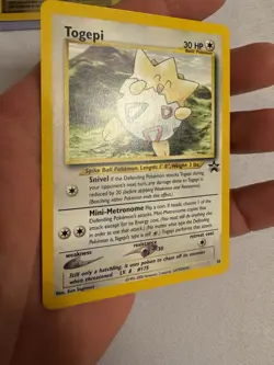 2001 Pokemon - Togepi Non-Holo - WOTC Black Star Promo #30 - Pokemon League - Image 3