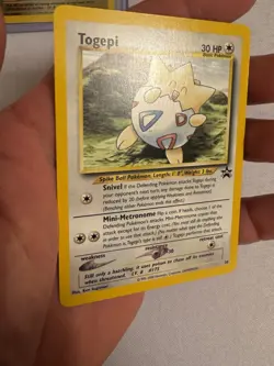 2001 Pokemon - Togepi Non-Holo - WOTC Black Star Promo #30 - Pokemon League - Image 5