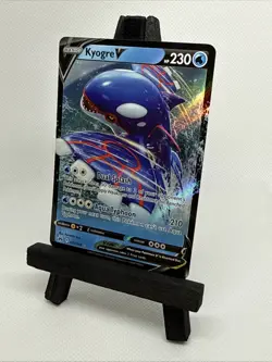 Pokemon TCG Kyogre V 037/159 Holo Rare Full Art 2023 NM - Image 2