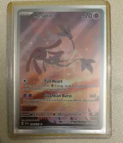 2024 Pokemon Mesprit Illustration Rare SV08: Surging Sparks 204/191 NM - Image 1