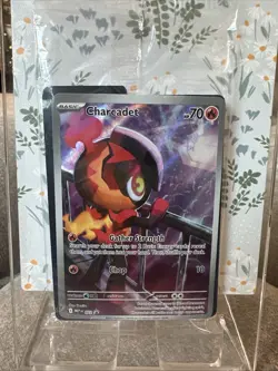 Pokemon TCG Phantasmal Flames ETB Promo - Sealed - Charcadet MEP 022 - Image 1