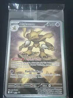 Alakazam MEP 009 Sealed Promo English Pokemon TCG Black Star - Image 3