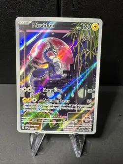 2023 Pokemon Scarlet & Violet Promo Full Art Holo Miraidon #13 - Image 1