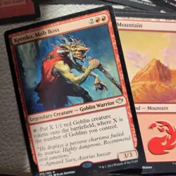 Commander Deck MTG - Tribal GOBLINS Krenko, Mob Boss Magic: the gathering Entire - Image 1