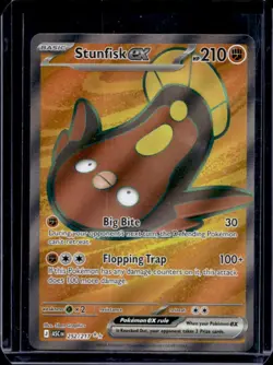 2026 Pokemon Ascended Heroes Stunfisk ex Ultra Rare #252/217 - Image 1