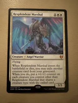 MTG - Resplendent Marshal - Kaldheim - NM - Image 1