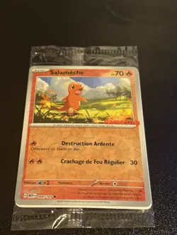 Salameche Pokemon 151 Gamestop Promo 004/165 SEALED (FR) - Image 3