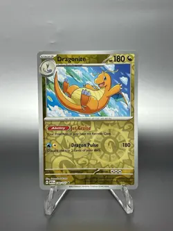Dragonite 151 Reverse Holo Pokemon TCG 149/165 Scarlet & Violet Rare - Image 1