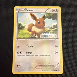 Eevee 63/98 (Build-A-Bear Workshop Exclusive) 063/098 Promo Normal Pokemon MP - Image 1