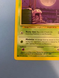 Grimer 48/62 | Fossil Regular | Pokemon TCG Common NM/ LP - Image 5