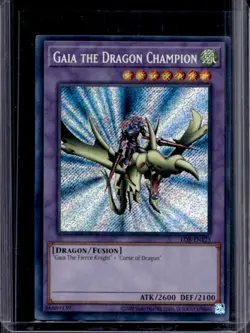 2023 Yu-Gi-Oh! Blue-Eyes White Dragon 25th Gaia the Champion #LOB-EN125 - Image 1