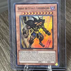 Exodius the Ultimate Forbidden Lord – CT07-EN024 – Limited Edition – Secret Rare - Image 1