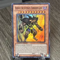 Exodius the Ultimate Forbidden Lord – CT07-EN024 – Limited Edition – Secret Rare - Image 3