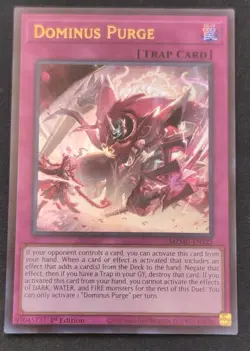 Yu-Gi-Oh! Dominus Purge Trap Maze of Muertos MZMU-EN125 1st Edition Konami - Image 1