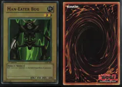 Man-Eater Bug LOB-108 Super Rare WAVY 1st Edition Faded Yu-Gi-Oh - Image 3