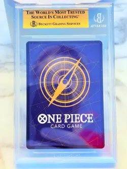 2022 One Piece KING SUPER PRE RELEASE BGS 9.5 GEM MINT ST04-004 SR ANIMAL KINGDO - Image 2