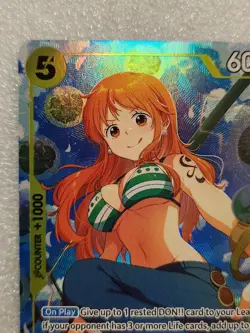 One Piece Nami SR Alt Art EB03-053 English NM Heroines - Image 3