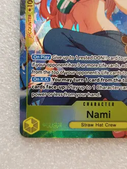 One Piece Nami SR Alt Art EB03-053 English NM Heroines - Image 4