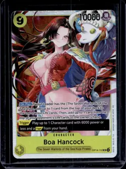 2026 One Piece Azure Sea's Seven Boa Hancock Super Rare #OP14-112 - Image 1