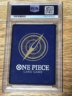 2024 One Piece Shanks Super Rare Alt Art Wanted #OP09-004 PSA 10 - Image 2