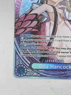 One Piece Card Game Boa Hancock EB03-026 SP English Heroines Extra Booster 03 - Image 2