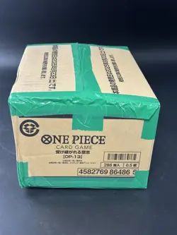 One Piece TCG Japanese OP-13 Carrying On His Will Booster Box Case SEALED - Image 1