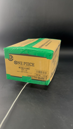 One Piece TCG Japanese OP-13 Carrying On His Will Booster Box Case SEALED - Image 2