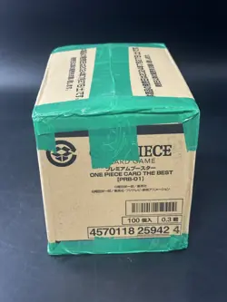 One Piece TCG Japanese PRB-01 The Best Premium Booster Case SEALED Auction #1 - Image 4