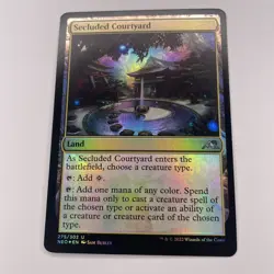 Secluded Courtyard Kamigawa: Neon Dynasty Foil - Image 1