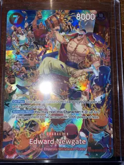 One Piece TCG Edward Newgate SP ST15-002 ALT ART Royal Blood (OP10) NM - Image 1