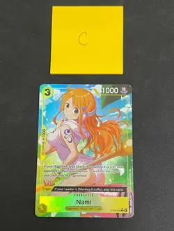 Nami 2026 One Piece Starter Deck 29 Egghead Alt Art Promo Foil ENG #ST29-008 - Image 1