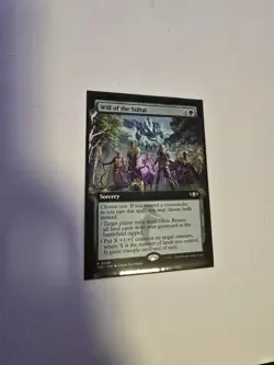 Will of the Sultai (Extended Art) Commander: Tarkir: Dragonstorm Regular NEW - Image 1