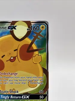2020 Pokemon Dedenne GX 195a/214 Alt Art Unbroken Bonds Card - Image 3