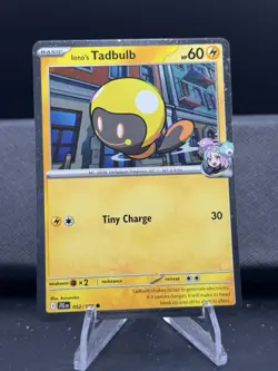 Iono's Tadbulb - (Cosmos Holo) 052/159 Miscellaneous Cards & Products Holo - Image 1