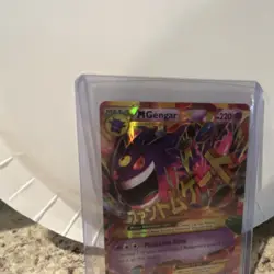 M Gengar EX Full Art Secret Rare Holo 220 HP XY Phantom Forces Pokemon Card - Image 2