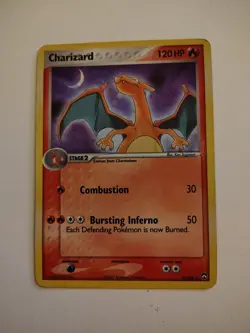 Pokemon TCG Charizard EX Power Keepers Holo Rare 6/108 2007 Card LP - Image 1