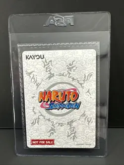 Naruto Shippuden - Naruto Uzumaki PSA Magazine Promo Card Sealed - Image 2