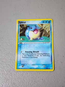 Pokemon Card - Spheal Hidden Legends 74/101 Common Reverse Holo - VLP - Image 2