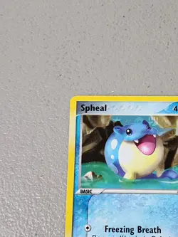 Pokemon Card - Spheal Hidden Legends 74/101 Common Reverse Holo - VLP - Image 3