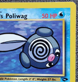 1st Edition Misty's Poliwag - Gym Challenge - #89/132 - Vintage Pokemon Card - Image 3