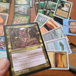 LP+ Sliver Queen Reserved List Rare and the Entire Commander Deck Ready to Play! - Image 1