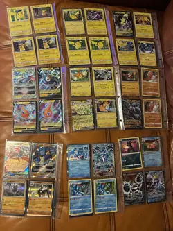 Pokemon TCG Mixed Card Lot and binder, 246 cards all holo - Image 2