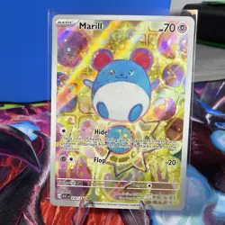 Marill 232/217 Illustration Rare Pokemon Card Ascended Heroes - Image 1