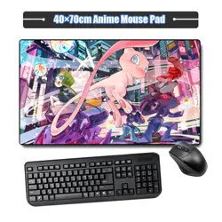 Board Card Game Pokemon Mew Playmat TCG Game Mat Table Pad Bag Mouse Pad X54 - Image 1