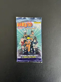 2002 Panini Shonen Jump Naruto Way Of The Ninja Premium Trading Cards Pack BFGT - Image 1