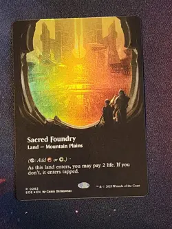 Sacred Foundry Borderless Edge of Eternities Foil #282 - Image 1