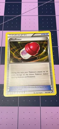 Pokemon TCG PlusPower 96/114 Black & White Regular Card - Image 1