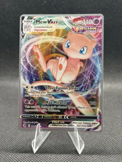Pokemon Mew VMAX 114/264 Swsh08: Fusion Strike Holo Card - Image 1