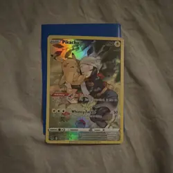 Pokemon Pikachu SWSH Black Star Promo Holo Card 198/S-P Basic Electric 60HP - Image 2